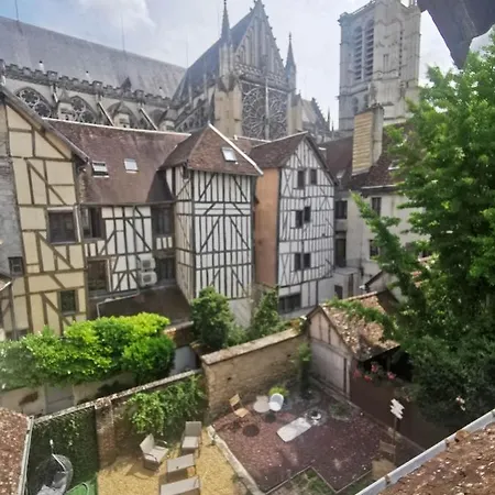 La Marmotte De La Cathedrale - Calme - Jardin Apartman